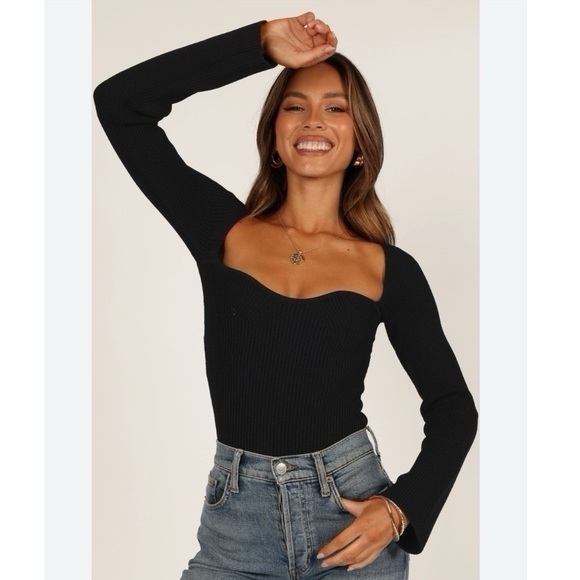 Eleven Six Elle Bodycon Ribbed Sweater - Picture 1 of 12